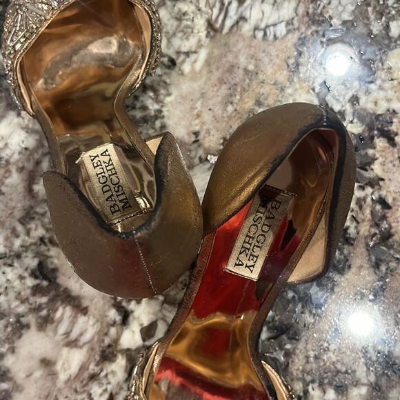 Badgley Mischka Maria Embellished D'orsay Pump - Picture 8 of 9